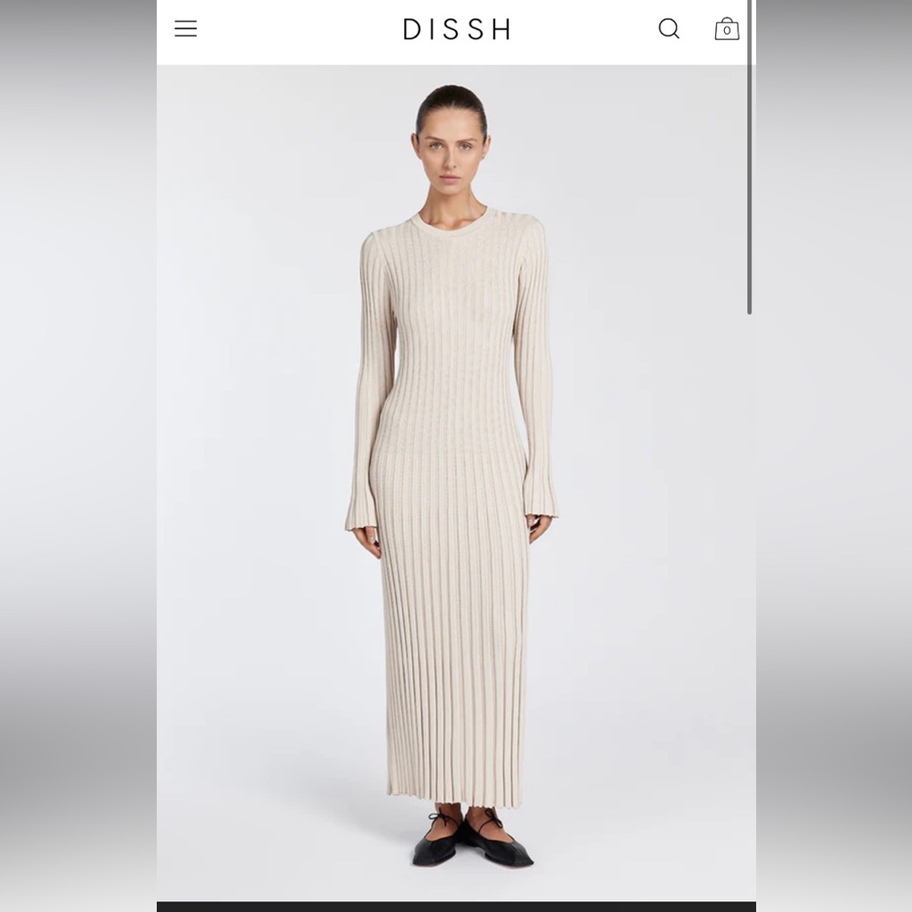 DISSH Ada Dress in Stone XXL NWOT